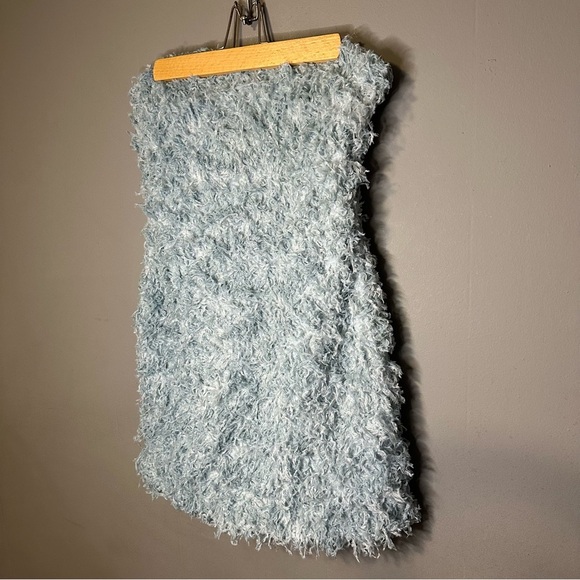 **NWT** Extro & Vert Faux Feather Mini Dress - Picture 15 of 15